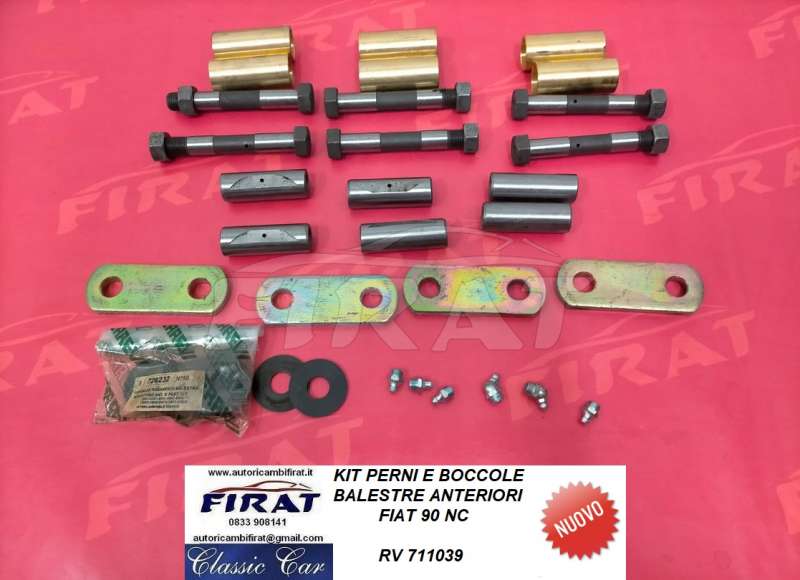 KIT REVISIONE BALESTRE FIAT 90NC ANT. (711039)